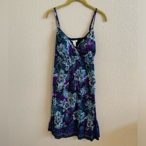 Floral Summer Boho Dress 🌴